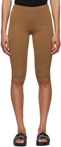 TotÃªme Tan Cropped Compact Leggings - Totãªme Tan Cropped Leggings compacts - TotÃ¡me Tan은 소형 레깅스를 자른 자른 자른 것입니다