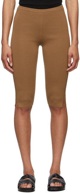 TotÃªme Tan Cropped Compact Leggings - Totãªme Tan Cropped Leggings compacts - TotÃ¡me Tan은 소형 레깅스를 자른 자른 자른 것입니다