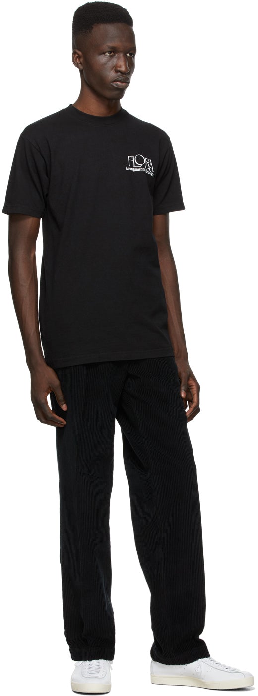 Total Luxury Spa Black Aqua 'Flora' T-Shirt