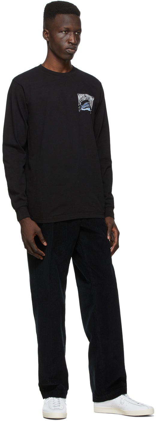 Total Luxury Spa Black 'Equilibrium' II Long Sleeve T-Shirt