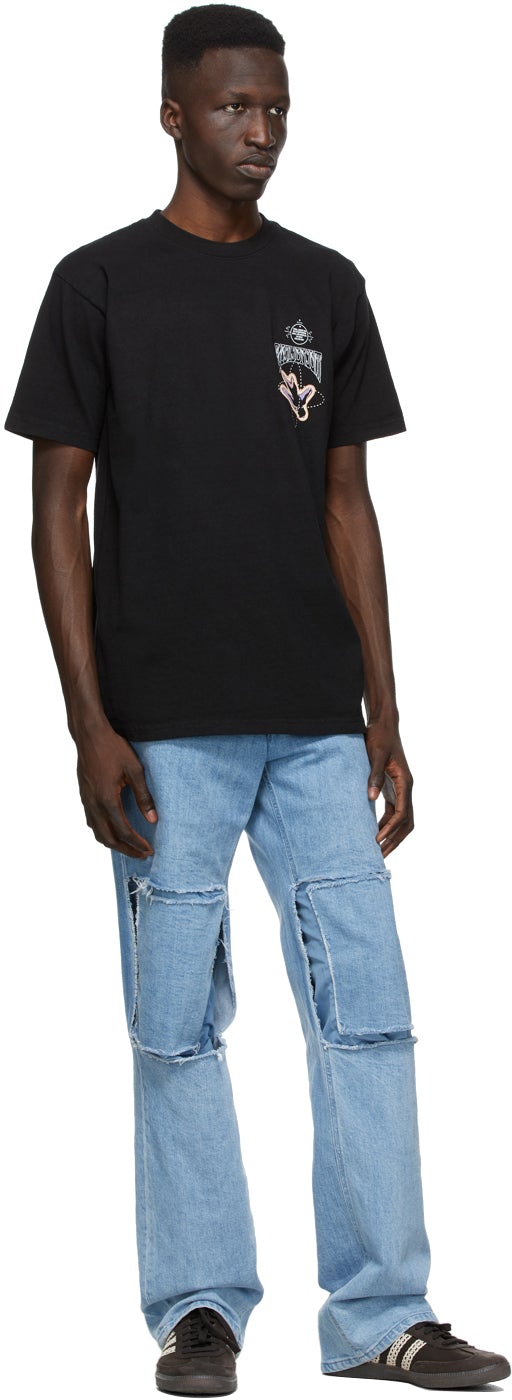 Total Luxury Spa Black 'Equilibrium' T-Shirt