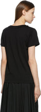 Tricot Comme des GarÃ§ons Black Ruffled Pocket T-Shirt