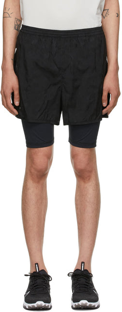 True Tribe Black Camo Run Steve Shorts - Vraie tribu noire camo coureur steve shorts - 진정한 부족 검은 카모가 스티브 반바지를 운영합니다