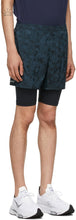 True Tribe Blue Camo Run Steve Shorts