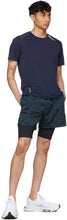 True Tribe Blue Camo Run Steve Shorts