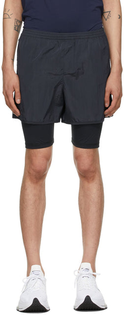 True Tribe Navy Run Steve Shorts - Vraie tribu marine courir Steve Shorts - 진정한 부족 해군은 스티브 반바지를 운영합니다