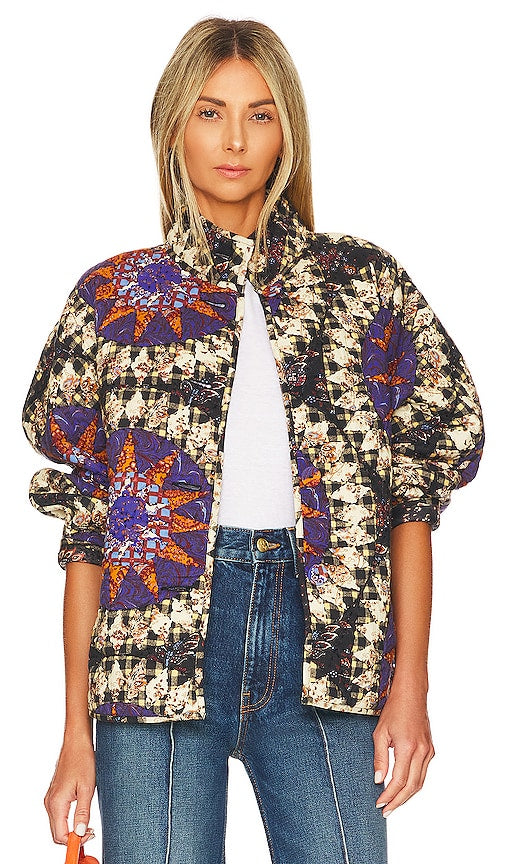 Ulla Johnson Page Jacket in Blue Veste de page Ulla Johnson en bleu Ulla Johnson Page夹克蓝色