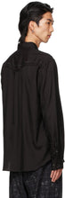 Undercover Black Cotton Western Shirt