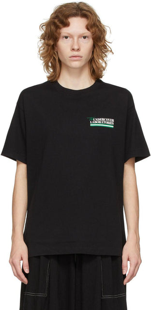 Undercover Black 'Enjoy Yourself' T-Shirt - Undercover Black 'Profitez-vous' T-shirt - 흑인의 셔츠를 즐기십시오