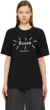 Undercover Black 'New Noise' T-Shirt - T-shirt noire "nouveau bruit" - 흑인 '새로운 소음'티셔츠
