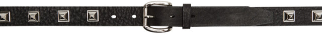 Undercover Black Studded Belt - Ceinture cloutée noire sous couverture - 비밀 벨트 위장
