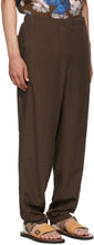 Undercover Brown Rayon Trousers
