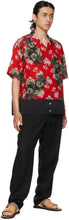 Undercover Red Floral Short Sleeve Shirt