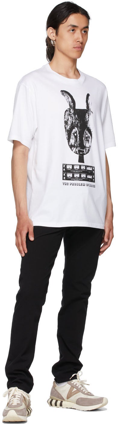 Undercover White 'The Problem With Noise' T-Shirt