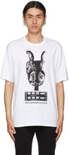 Undercover White 'The Problem With Noise' T-Shirt - Couvercle blanc 'Le problème avec le bruit' T-shirt ' - 비밀리 화이트 '소음'T- 셔츠 문제