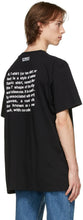 VETEMENTS Black Definition T-Shirt