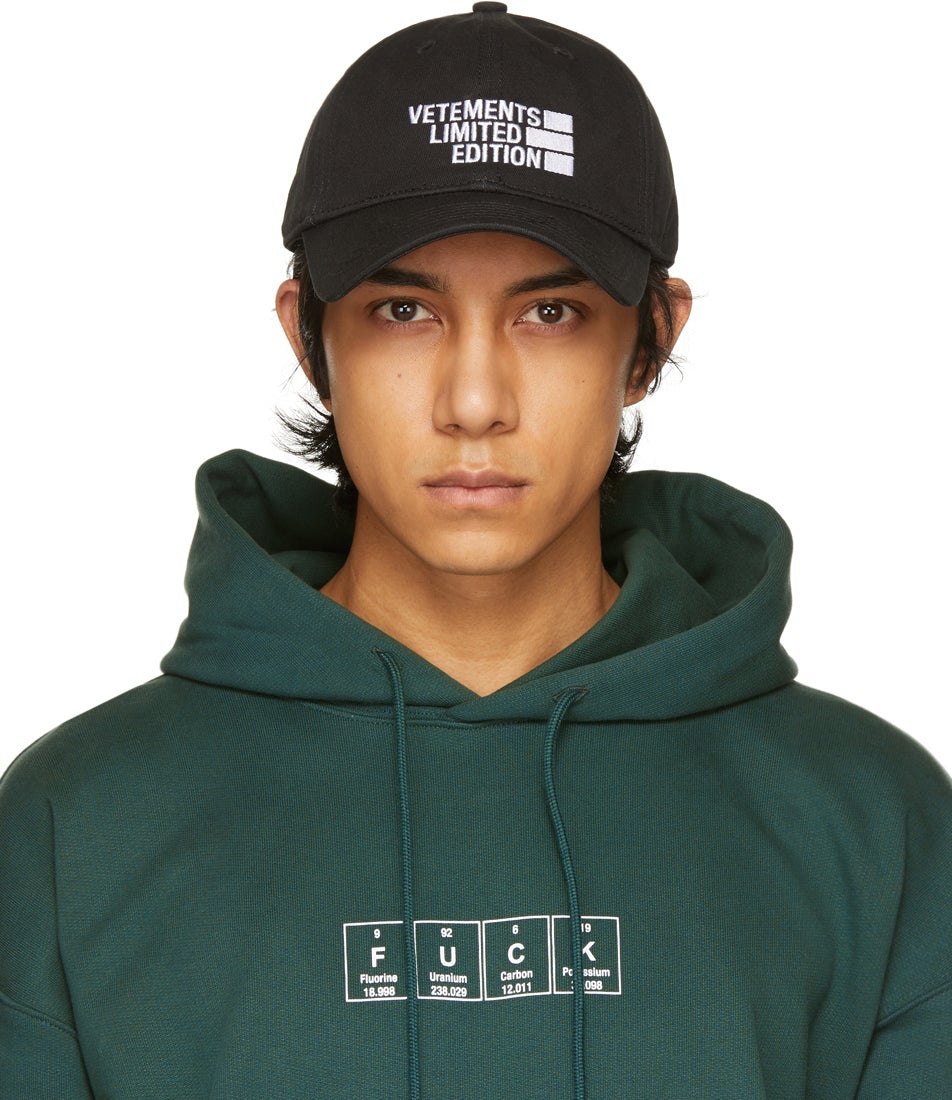 新作登場限定SALEVETEMENTS logo cap limited edition 帽子