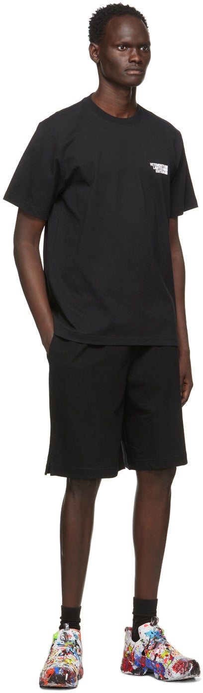 VETEMENTS Black 'Limited Edition' Logo T-Shirt