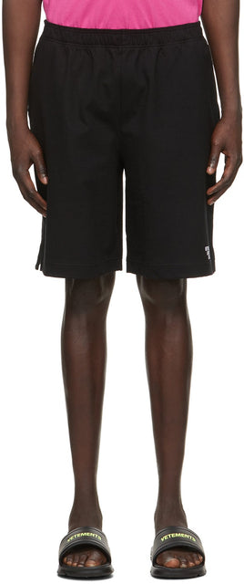 VETEMENTS Black 'Limited Edition' Shorts - Vetements Black 'Limited Edition' Shorts - Black 'Limited Edition'반바지의 vetements