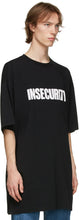 VETEMENTS Black Oversized 'Insecurity' T-Shirt