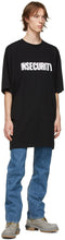 VETEMENTS Black Oversized 'Insecurity' T-Shirt
