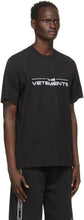 VETEMENTS Black The Logo T-Shirt