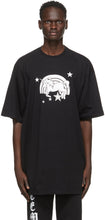 VETEMENTS Black Unicorn Magic T-Shirt - T-shirt magique de la licorne noir - Vetements 검은 유니콘 마술 티셔츠