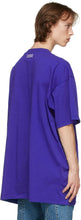 VETEMENTS Blue Oversized 'Antwerpen' T-Shirt