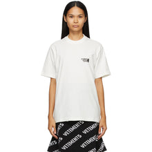 VETEMENTS Off-White 'Limited Edition' T-Shirt - T-shirt en édition limitée de vetements - Vetements 오프 화이트 '한정판'티셔츠