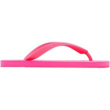 VETEMENTS Pink Logo Flip Flops - Vitements Pink Logo Flip Tongs - Vetements 핑크 로고 플립 플롭