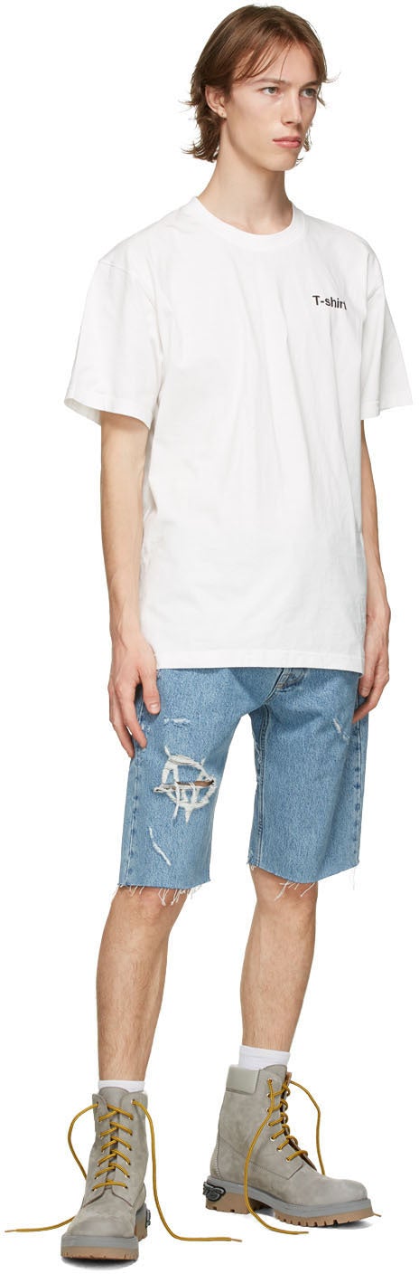 VETEMENTS White Definition T-Shirt