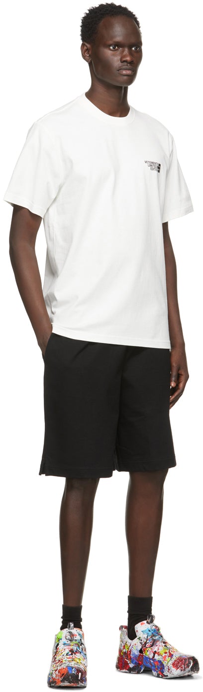 VETEMENTS White 'Limited Edition' Logo T-Shirt