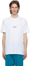 VETEMENTS White Written Logo T-Shirt - T-shirt logo écrit blanc blanc - Vetements 흰색 서면 로고 티셔츠