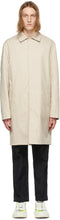 Valentino Beige Wool Twill Coat - VALENTINO BEIGE TWILL - 발렌티노 베이지 양모 능직 코트