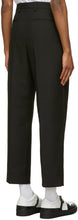 Valentino Black Embroidered Logo Trousers