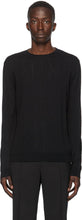 Valentino Black Wool 'VLTN' Sweater - Pull de laine noire de Valentino 'VLTN' - Valentino Black Wool 'VLTN'스웨터