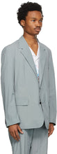 Valentino Grey Nylon Sports Blazer