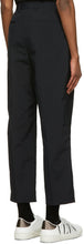 Valentino Navy Nylon Trousers