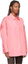Valentino Pink Faille Over Shirt