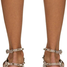 Valentino Pink Rockstud Espadrilles