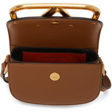 Valentino Tan Valentino Garavani Small Super VLogo Shoulder Bag