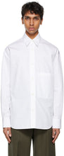 Valentino White Front Pocket Shirt - Chemise de poche avant Valentino - 발렌티노 화이트 프론트 포켓 셔츠