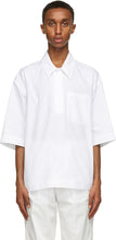 Valentino White Polo Shirt - Polo blanc Valentino - 발렌티노 화이트 폴로 셔츠