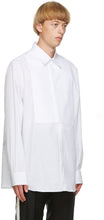 Valentino White Poplin Cinch Shirt