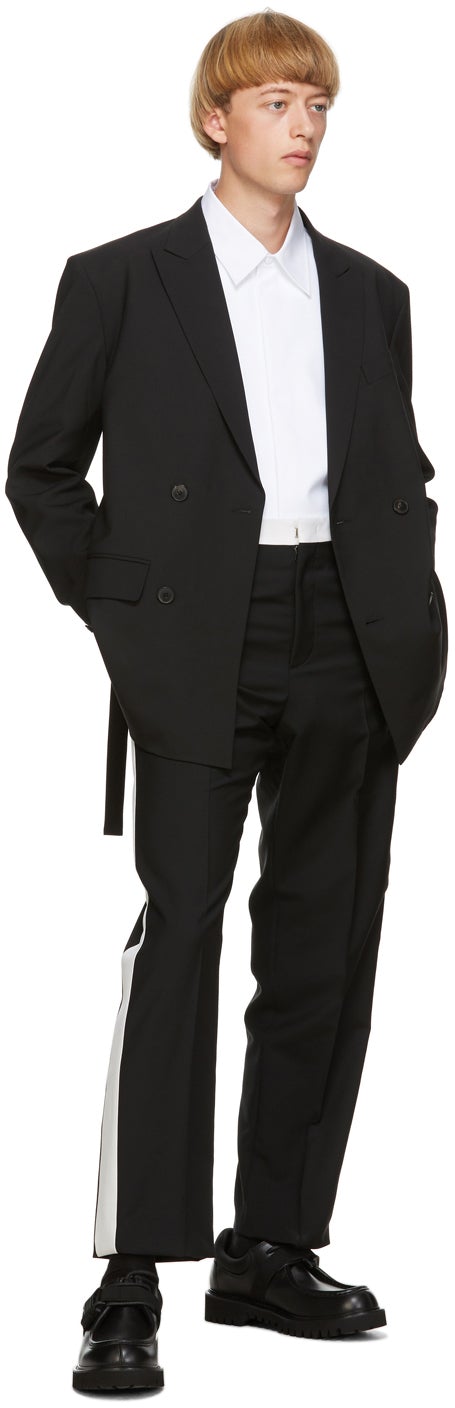 Valentino White Poplin Cinch Shirt