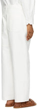 Valentino White Twill Trousers