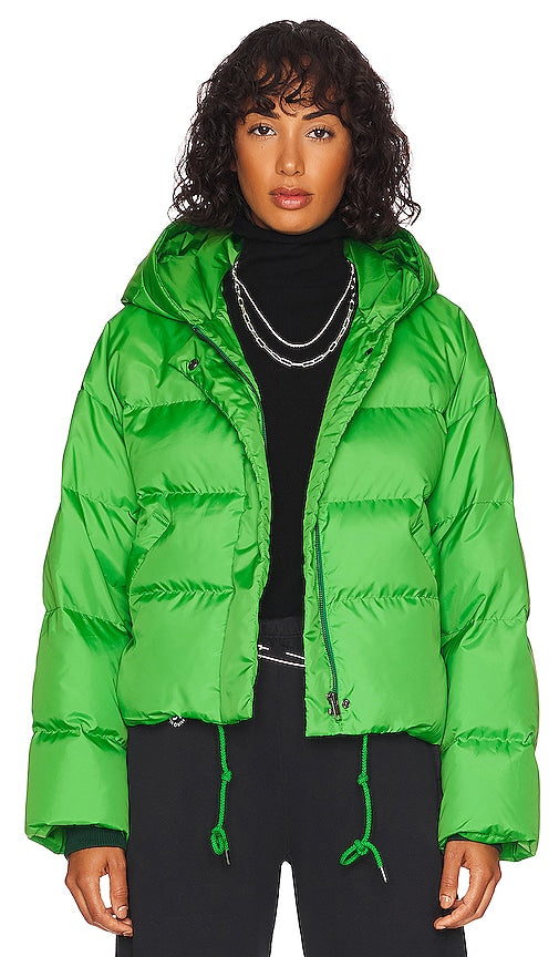 Velvet by Graham & Spencer Raylin Puffer Jacket in Green Velvet par Graham & Spencer Raylin Puffer Puffer Veste en vert Velvet撰写的Graham＆Spencer Raylin Puffer夹克绿色