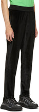 Versace Black Chenille Medusa Lounge Pants