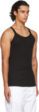 Versace Black Greca Tank Top