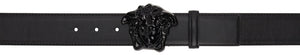 Versace Black 'La Medusa' Belt - Versace Black 'La Medusa' ceinture - 베르사체 블랙 '라 메두사'벨트